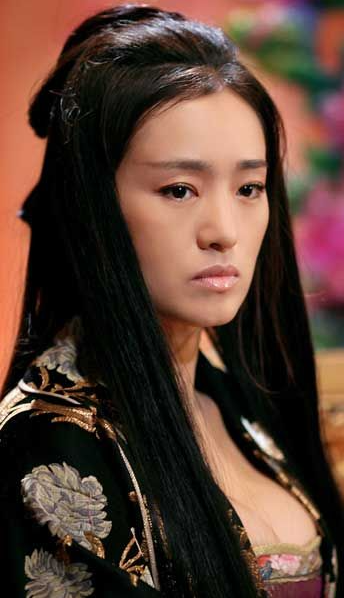 Gong Li Black Hair