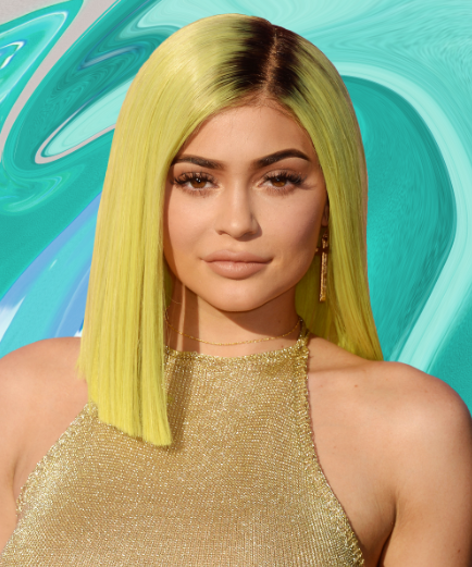 Kylie Jenner Yellow Hair