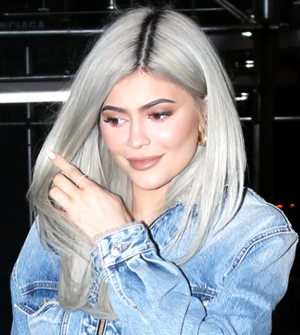 Kylie Jenner Silver Hair